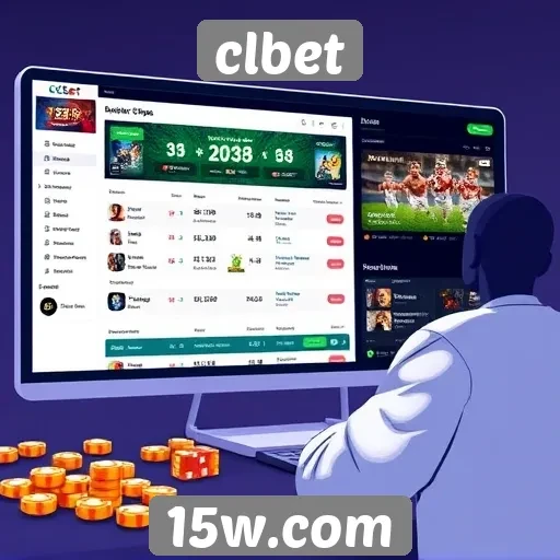 explorando a interface de usuário do clbet